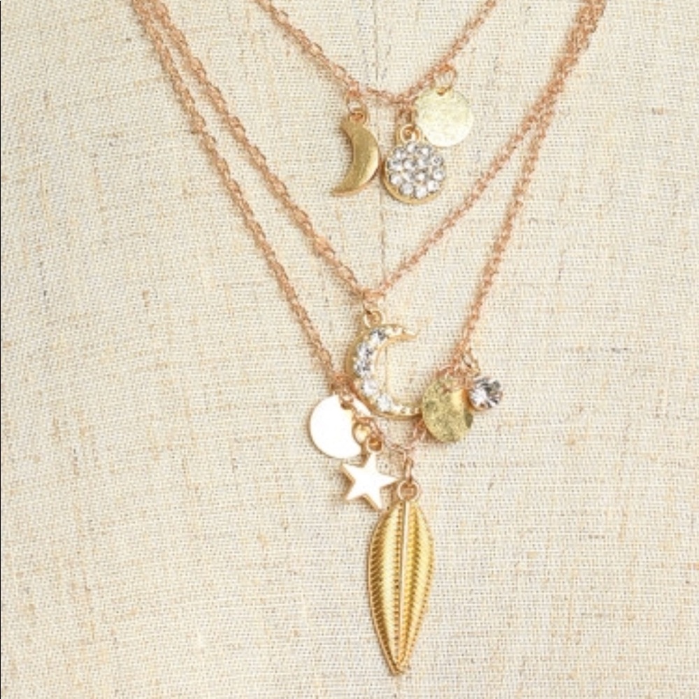 💋In Stock💋 multi chain necklace.